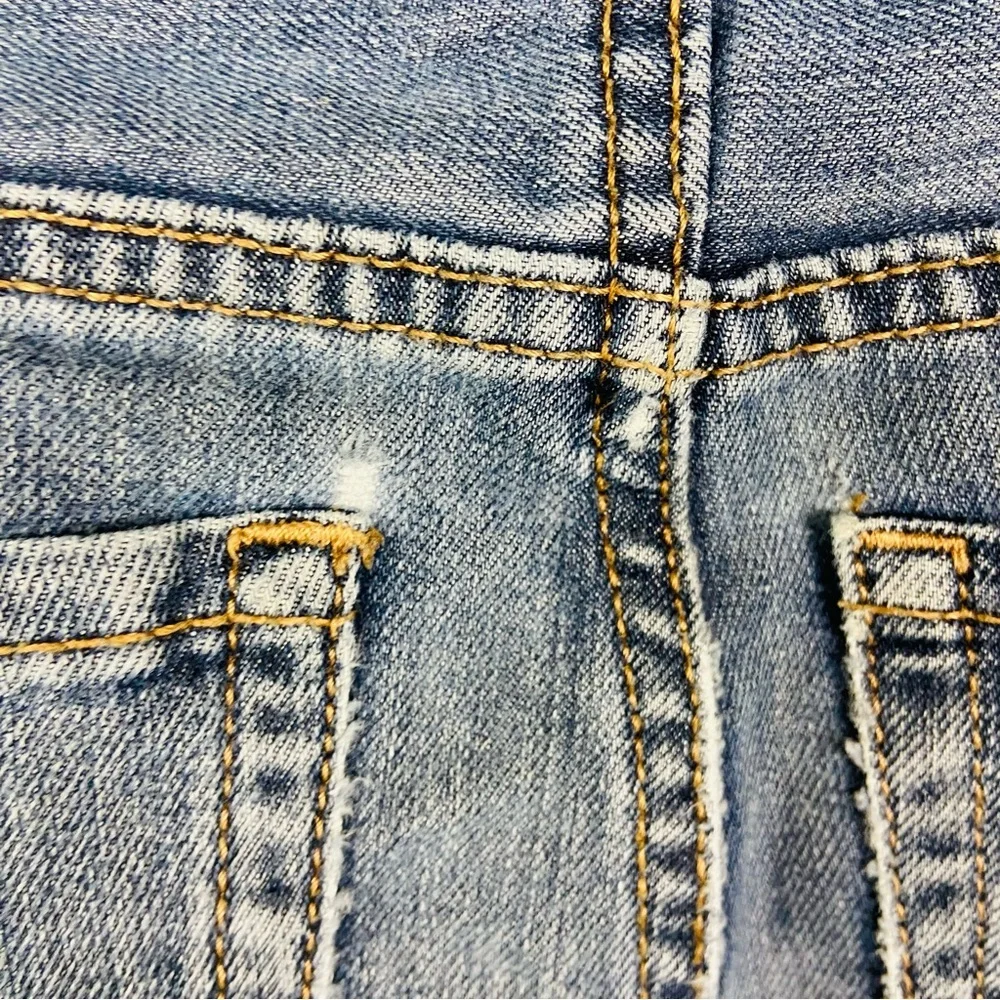 The Children's Place Blue Bootcut denim distressed Jeans size 8